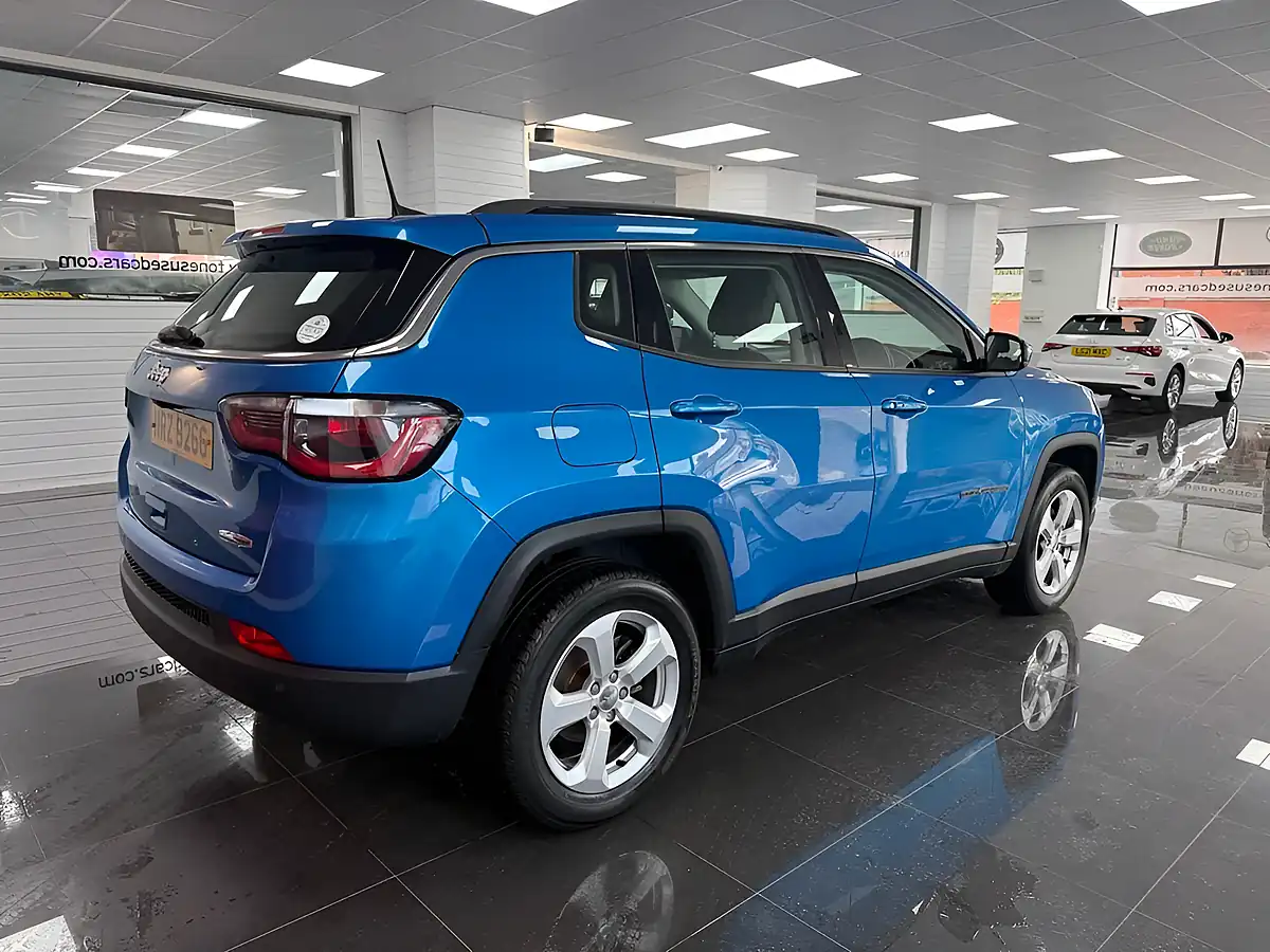 Used 2018 Jeep Compass Longitude Blue - Interior and Exterior details 2