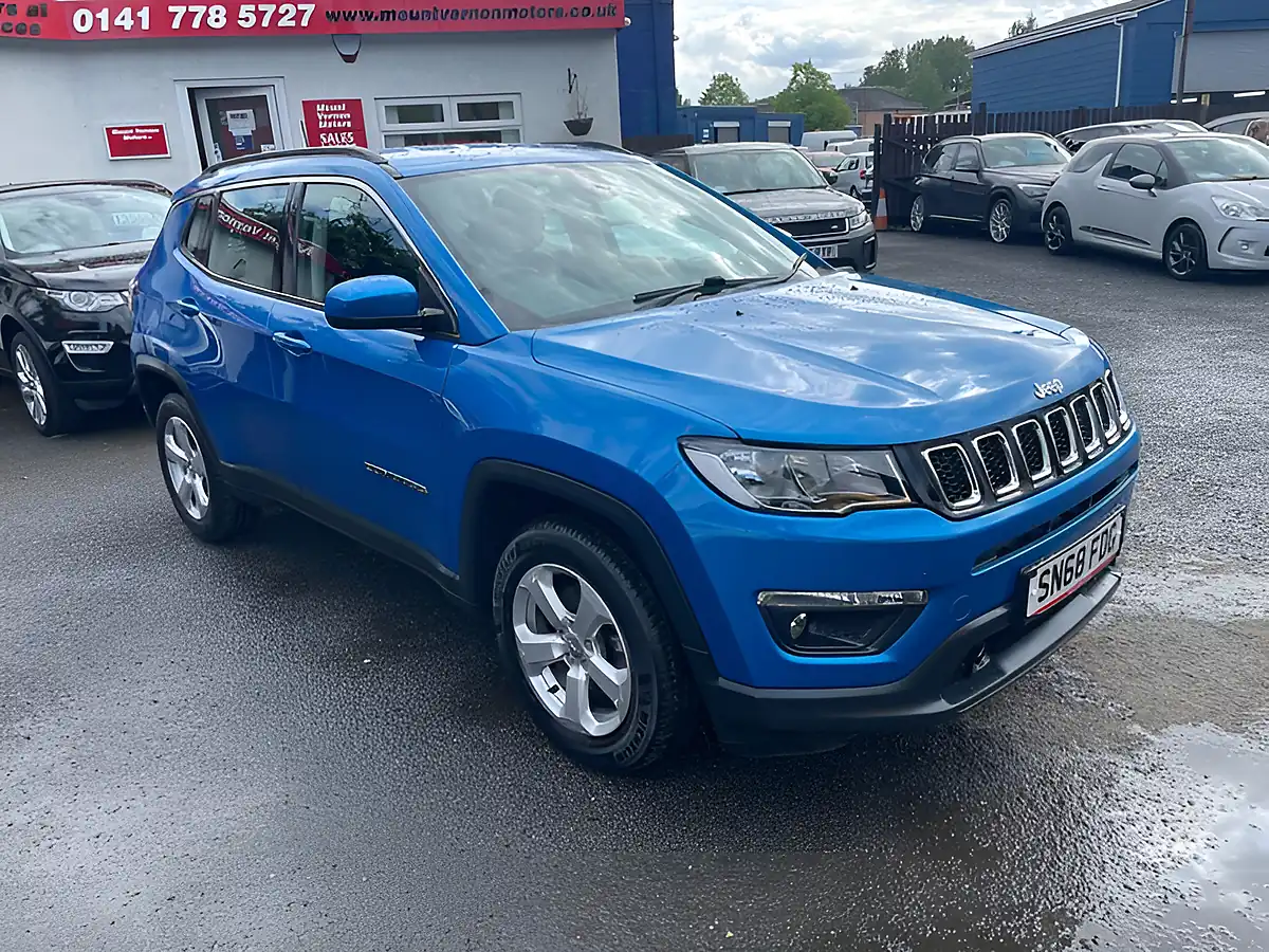 Used 2018 Jeep Compass Longitude Blue - Interior and Exterior details 10