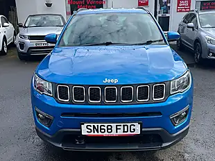 Used 2018 Jeep Compass Longitude Blue - Interior and Exterior details 11