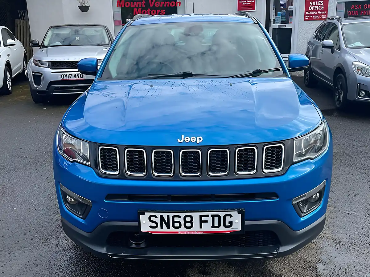Used 2018 Jeep Compass Longitude Blue - Interior and Exterior details 11
