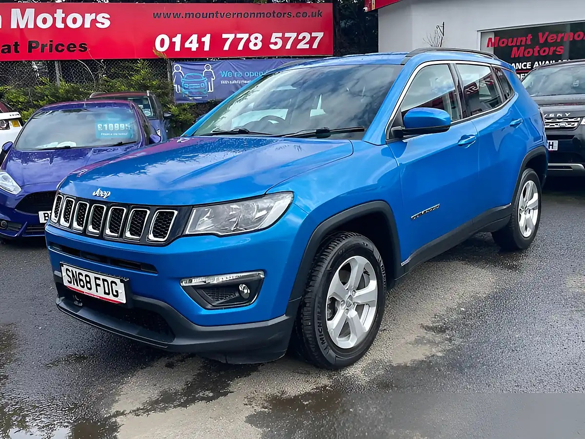 Used 2018 Jeep Compass Longitude Blue - Interior and Exterior details 4