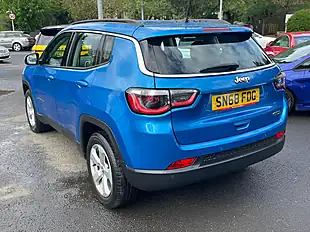 Used 2018 Jeep Compass Longitude Blue - Interior and Exterior details 6