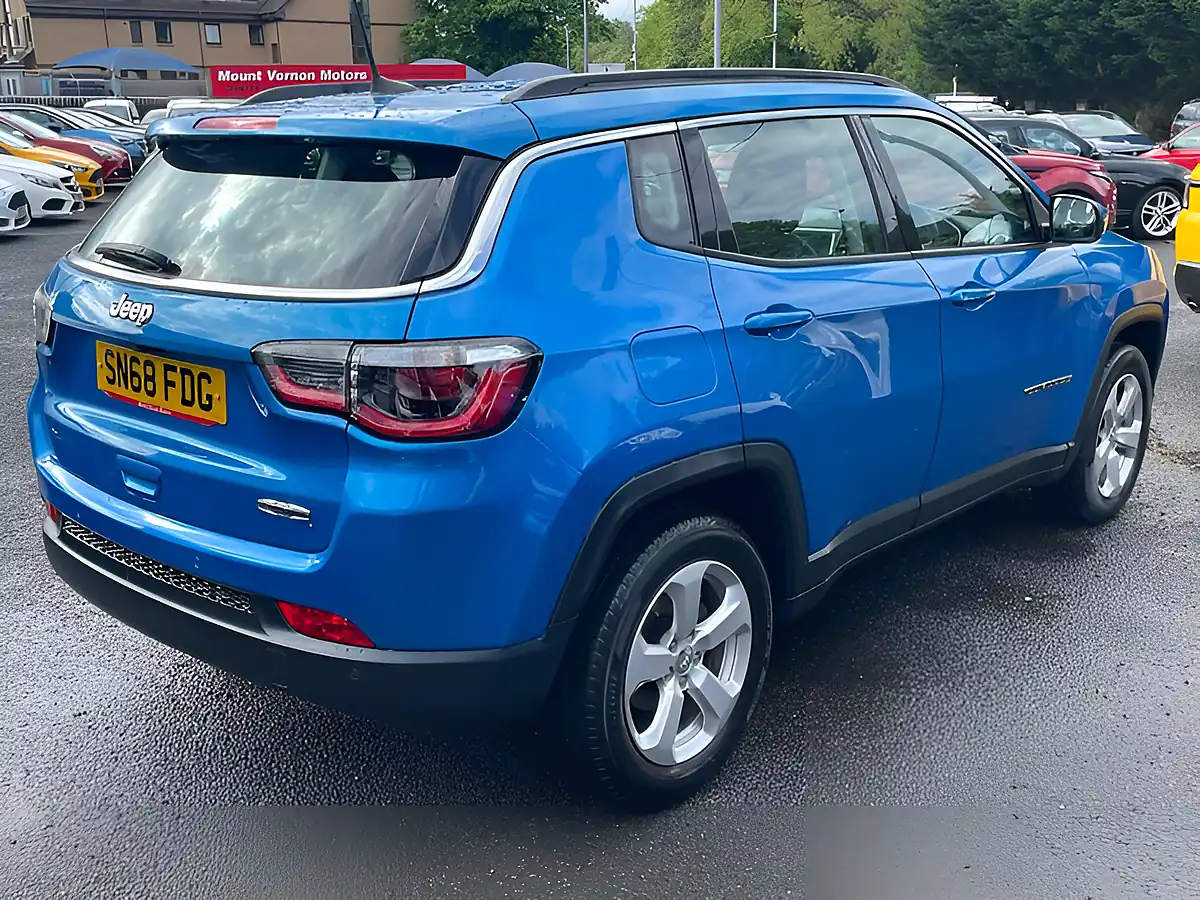 Used 2018 Jeep Compass Longitude Blue - Interior and Exterior details 8