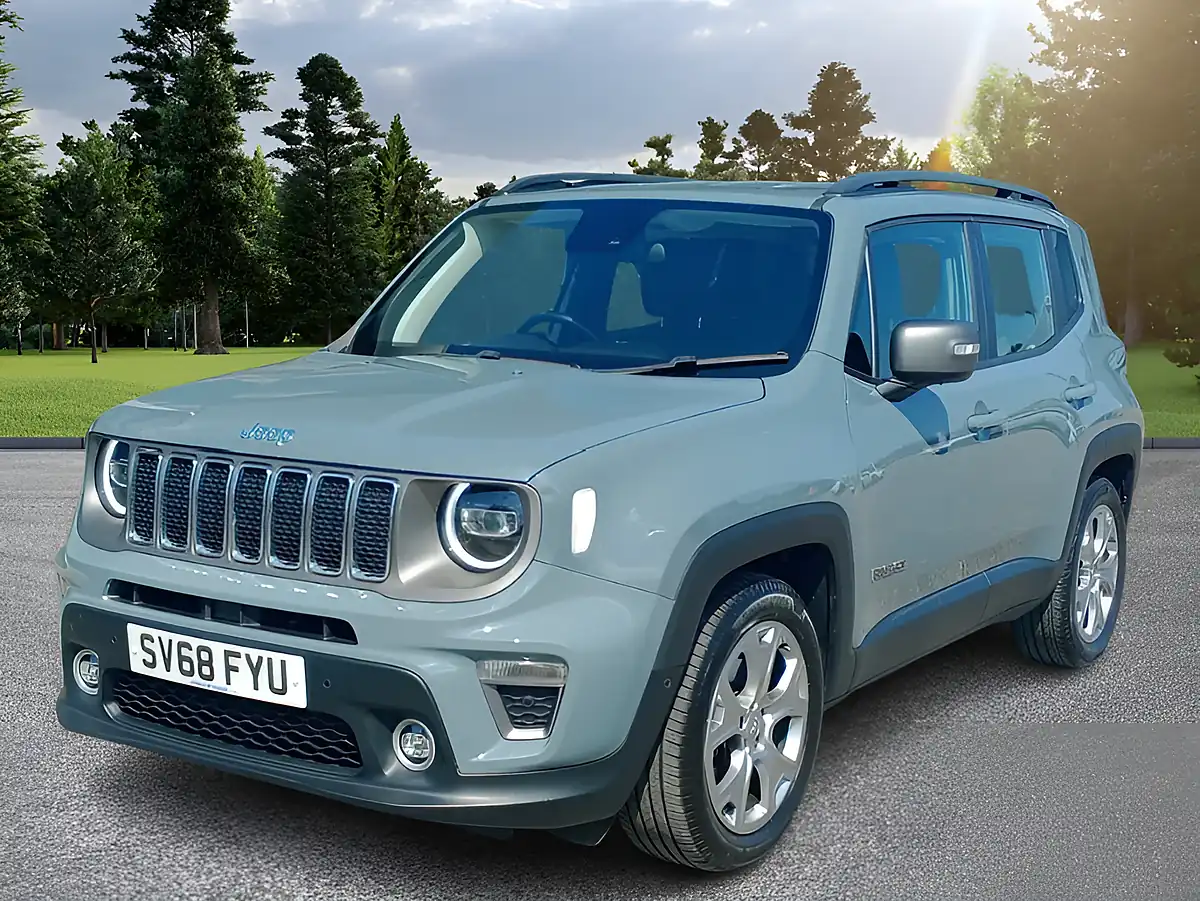 Used 2018 Jeep Renegade Limited Grey - Front View
