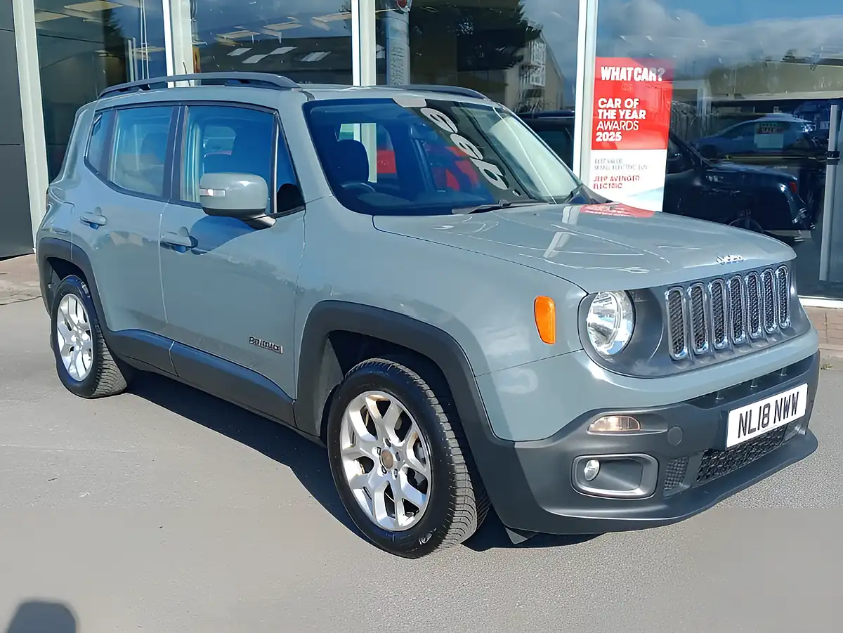 Used 2018 Jeep Renegade Longitude Grey - Interior and Exterior details 7