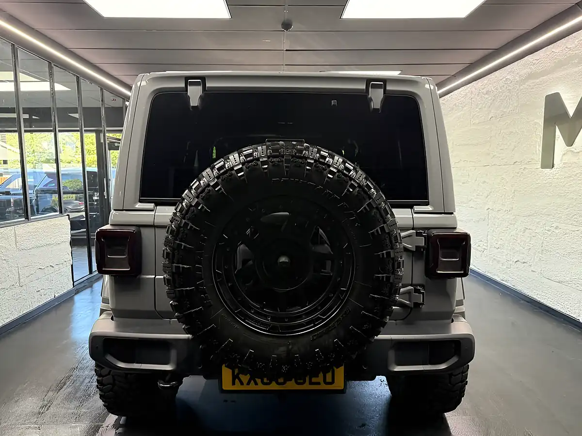 Used 2018 Jeep Wrangler Overland Grey - Interior and Exterior details 13