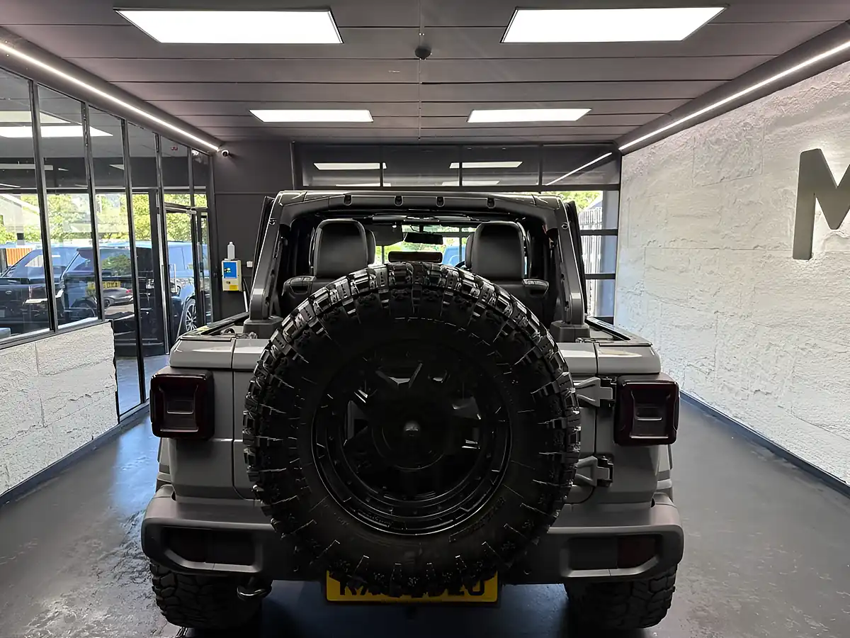 Used 2018 Jeep Wrangler Overland Grey - Interior and Exterior details 5