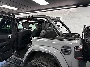 Used 2018 Jeep Wrangler Overland Grey - Interior and Exterior details 6