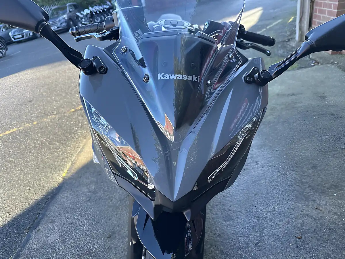 Used 2018 Kawasaki Ninja 650 Ex Grey - Interior and Exterior details 14