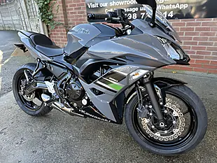 Used 2018 Kawasaki Ninja 650 Ex Grey - Interior and Exterior details 2