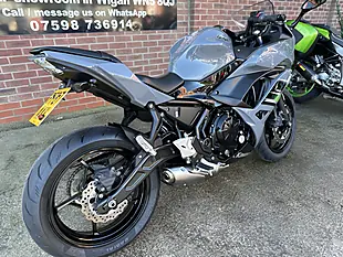 Used 2018 Kawasaki Ninja 650 Ex Grey - Interior and Exterior details 3