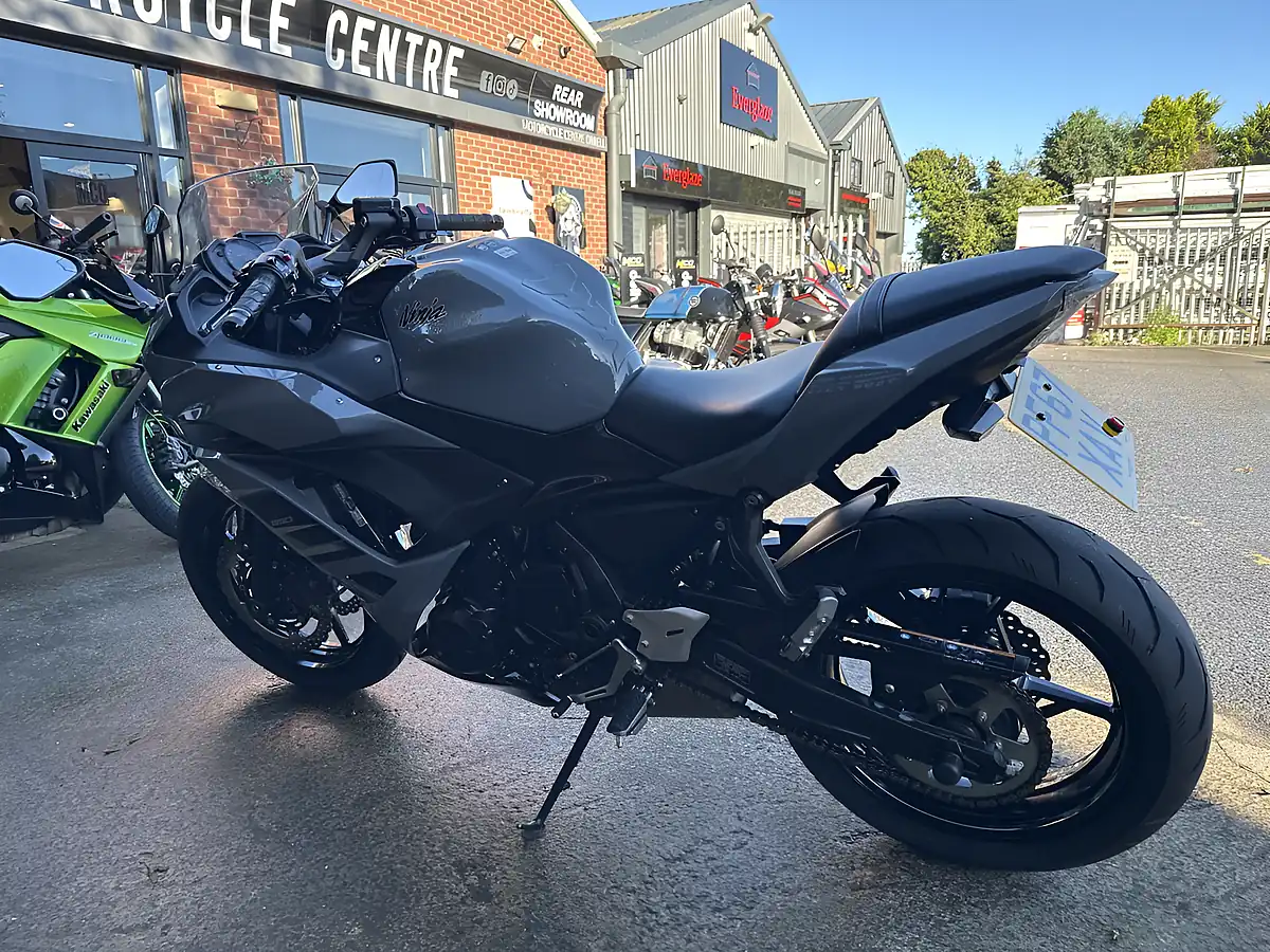 Used 2018 Kawasaki Ninja 650 Ex Grey - Interior and Exterior details 5