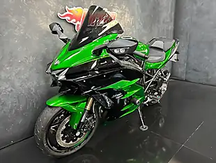 Used 2018 Kawasaki Ninja H2 Sx Se Green - Interior and Exterior details 17