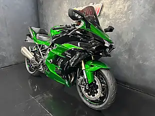 Used 2018 Kawasaki Ninja H2 Sx Se Green - Interior and Exterior details 2