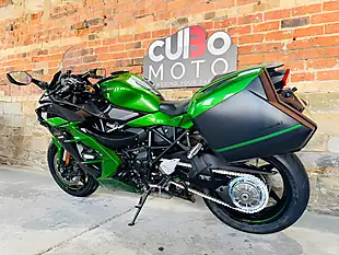 Used 2018 Kawasaki Ninja H2 Sx Se Green - Interior and Exterior details 14