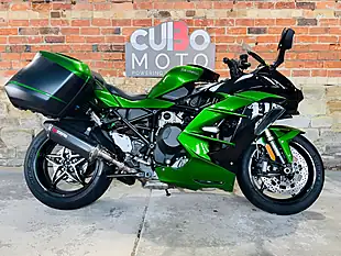 Used 2018 Kawasaki Ninja H2 Sx Se Green - Interior and Exterior details 2