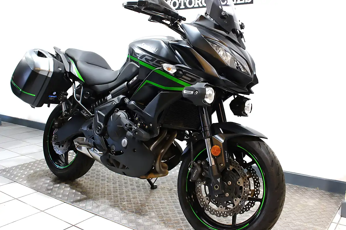 Used 2018 Kawasaki Versys 650 Grey Metallic - Interior and Exterior details 2