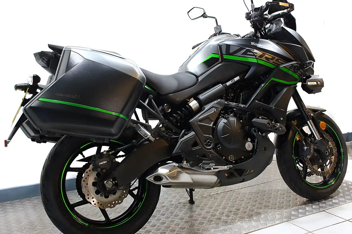 Used 2018 Kawasaki Versys 650 Grey Metallic - Interior and Exterior details 3