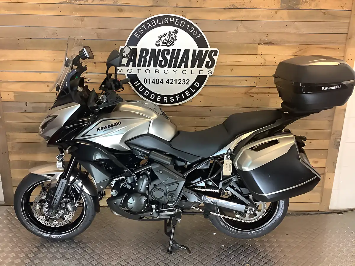 Used 2018 Kawasaki Versys 650 Silver - Interior and Exterior details 2