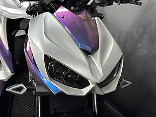 Used 2018 Kawasaki Z1000 Supernaked Orange - Interior and Exterior details 10