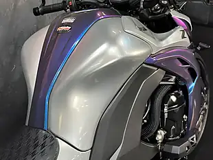 Used 2018 Kawasaki Z1000 Supernaked Orange - Interior and Exterior details 16