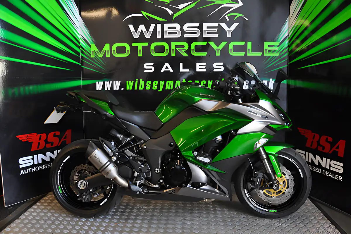 Used 2018 Kawasaki Z1000 Sx Green - Front View