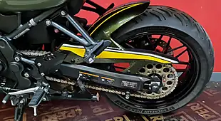 Used 2018 Kawasaki Z900 RS Green - Interior and Exterior details 11