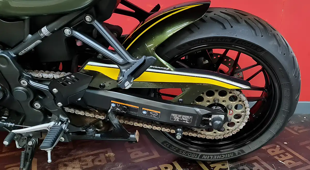 Used 2018 Kawasaki Z900 RS Green - Interior and Exterior details 11