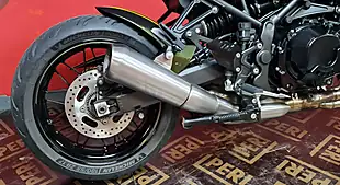Used 2018 Kawasaki Z900 RS Green - Interior and Exterior details 16