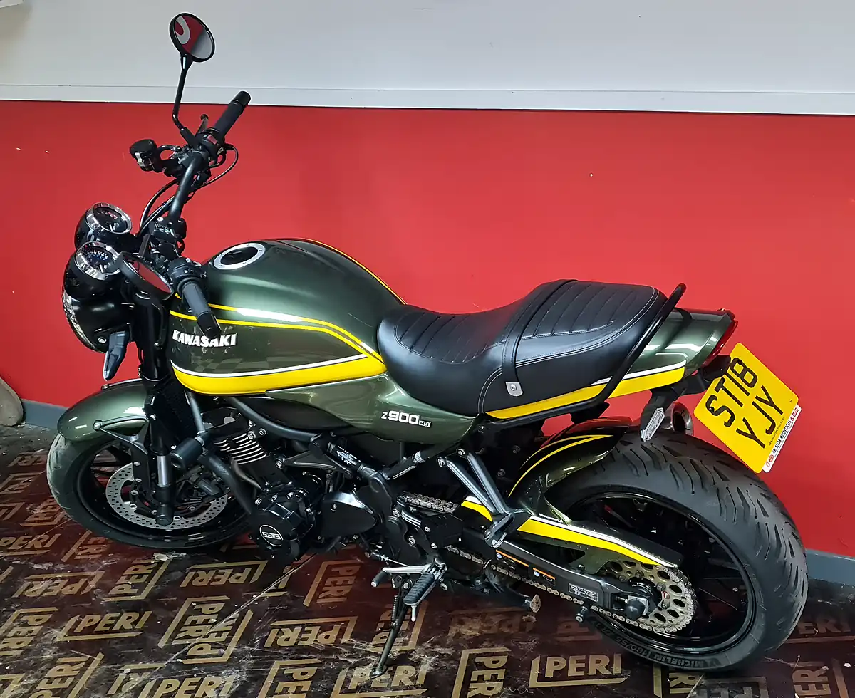 Used 2018 Kawasaki Z900 RS Green - Interior and Exterior details 6