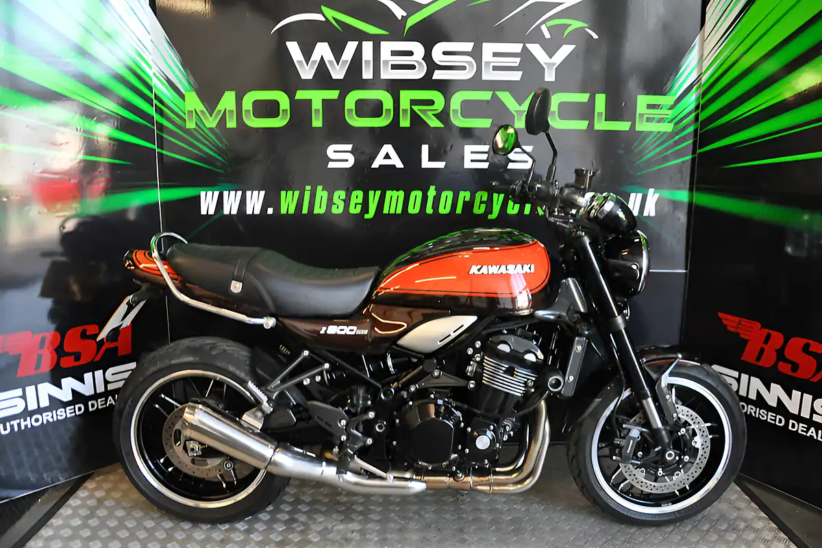 Used 2018 Kawasaki Z900 RS Orange - Front View