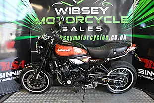 Used 2018 Kawasaki Z900 RS Orange - Interior and Exterior details 15