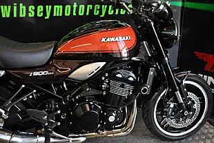 Used 2018 Kawasaki Z900 RS Orange - Interior and Exterior details 4