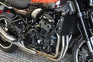 Used 2018 Kawasaki Z900 RS Orange - Interior and Exterior details 8