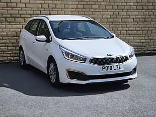 Used 2018 Kia Ceed 1 Sportswagon White - Interior and Exterior details 13