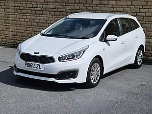 Used 2018 Kia Ceed 1 Sportswagon White - Interior and Exterior details 5