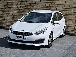 Used 2018 Kia Ceed 1 Sportswagon White - Interior and Exterior details 7
