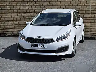 Used 2018 Kia Ceed 1 Sportswagon White - Interior and Exterior details 8