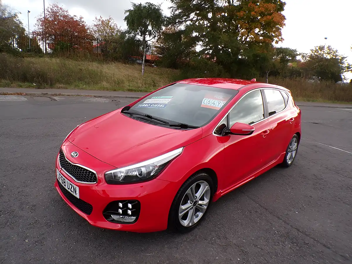 Used 2018 Kia Ceed GT-Line Red - Interior and Exterior details 13