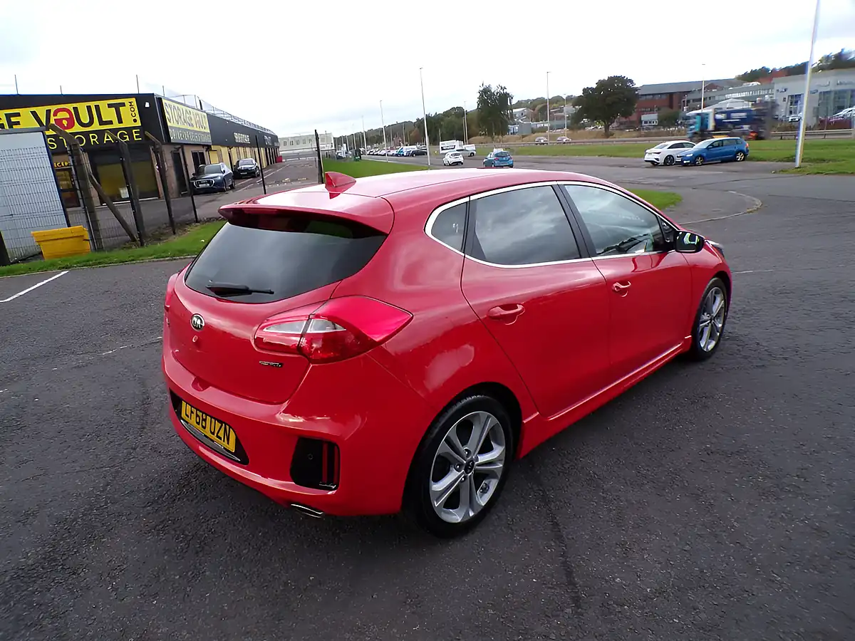 Used 2018 Kia Ceed GT-Line Red - Interior and Exterior details 5