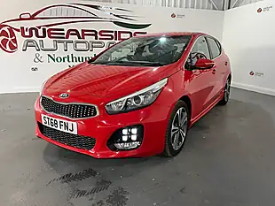 Used 2018 Kia Ceed GT-Line Red - Interior and Exterior details 5