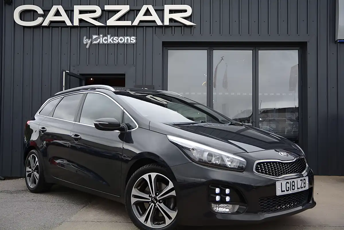 Used 2018 Kia Ceed GT-Line Sportswagon Black - Front View