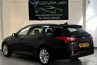 Used 2018 Kia Optima 2 Sportswagon Black - Interior and Exterior details 7