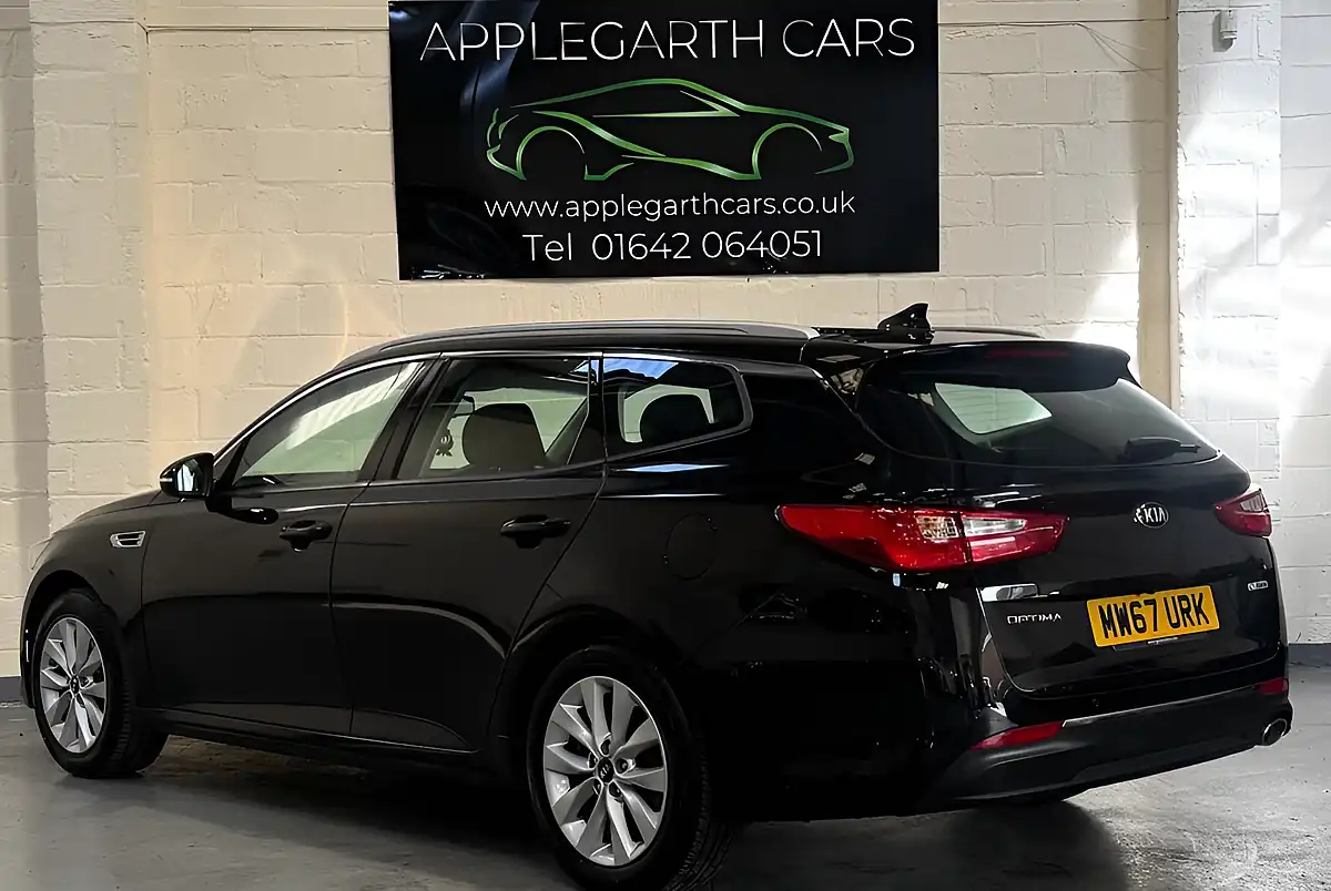 Used 2018 Kia Optima 2 Sportswagon Black - Interior and Exterior details 7