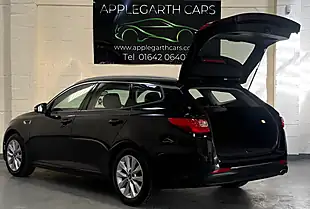 Used 2018 Kia Optima 2 Sportswagon Black - Interior and Exterior details 8