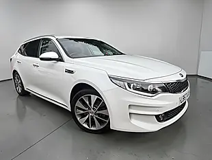 Used 2018 Kia Optima 3 Sportswagon White - Interior and Exterior details 2