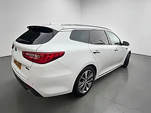 Used 2018 Kia Optima 3 Sportswagon White - Interior and Exterior details 4