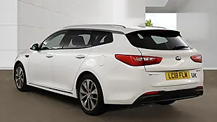 Used 2018 Kia Optima 3 White - Interior and Exterior details 3
