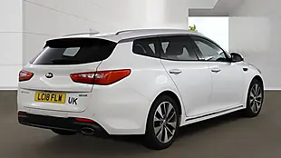 Used 2018 Kia Optima 3 White - Interior and Exterior details 4