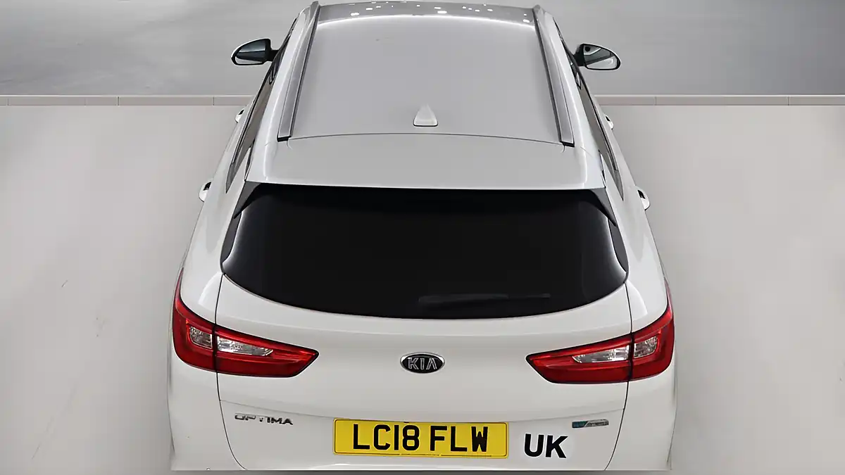 Used 2018 Kia Optima 3 White - Interior and Exterior details 8